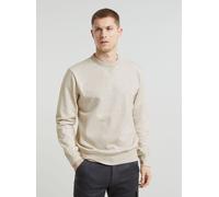 Longpullover G-STAR "Nifous Sweatshirt", Herren, Gr. L, weißbait htr, Obermaterial: 58% Baumwolle, 42% Polyester, Pullover Longpullover (28643609-L) weißbait htr