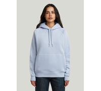 Longpullover G-STAR "Premium Core 2.0 Hooded Sweater", Damen, Gr. S, lt wave, Obermaterial: 55% Baumwolle, 45% Polyester, Pullover Longpullover (21585545-S) lt wave
