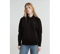 Longpullover G-STAR "Premium Core 2.0 Hooded Sweater", Damen, Gr. XS, dk schwarz, Obermaterial: 55% Baumwolle, 45% Polyester, Pullover Longpullover (57874037-XS)