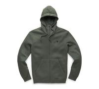 Longpullover G-STAR "Premium Core Hooded Zip Sweater", Herren, Gr. XS, graphite, Obermaterial: 55% Baumwolle, 45% Polyester, Pullover Longpullover (87455265-XS) graphite