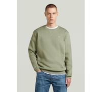 Longpullover G-STAR "Premium Core Sweatshirt", Herren, Gr. M, lt orphus, Obermaterial: 55% Baumwolle, 45% Polyester, Pullover Longpullover (66655926-M) lt orphus