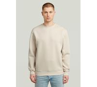 G-STAR RAW Herren Premium Core Sweatshirt, Beige (Whitebait D16917-C235-1603), M