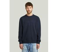 Longpullover G-STAR "Text Graphic Sweatshirt", Herren, Gr. S, salute, Obermaterial: 100% Baumwolle, Pullover Longpullover (48260867-S) salute