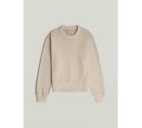 Longpullover G-STAR "Washed Relaxed Sweater", Damen, Gr. XL, beige (dk brick gd), Obermaterial: 100% Baumwolle, Pullover Longpullover (14454124-XL) dk brick gd