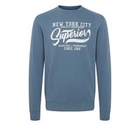 Longpullover INDICODE "Sweatshirt IDGalilero", Herren, Gr. L, blau (china blau), Obermaterial: 80% Baumwolle CO. 20% Polyester PES., Sweatshirts Longpullover (52785605-L) china blau