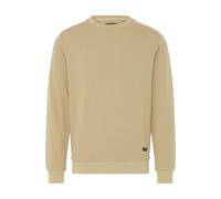 Longpullover INDICODE "Sweatshirt IDNado", Herren, Gr. XL, braun (cornstalk), Obermaterial: 100% Baumwolle CO., Sweatshirts Longpullover (60429454-XL) cornstalk