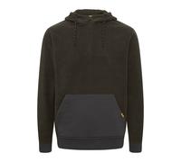 Longpullover INDICODE "Sweatshirtkapuzenpul IDLance", Herren, Gr. L, grau (raven), Obermaterial: 100% Polyester PES., Sweatshirts Longpullover (52197125-L) raven