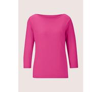 Longpullover MADELEINE "Strickpullover Kaschmirpullover mit U-Boot-Ausschnitt", Damen, Gr. 34, pink (magenta), Obermaterial: 100% Kaschmir WS., Pullover Longpullover (25662411-34) magenta