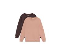 Longpullover MINYMO "Sweater MISweatshirt", Mädchen, Gr. 146, rosa (misty rose), Obermaterial: 60% Baumwolle CO. 40% Polyester PES., Pullover Longpullover (35679465-146) misty rose