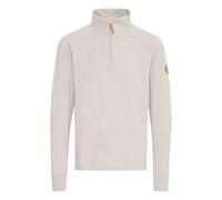 Longpullover NORTH BEND "Sweatshirt NBKaba M", Herren, Gr. XXL, grau (light grau melange), Obermaterial: 92% Polyester PES. 8% Elasthan EL., Sweatshirts Longpullover (46392920-XXL) light grau melange