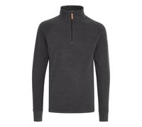 Longpullover NORTH BEND "Sweatshirt NBKaba M", Herren, Gr. XXL, grau (phantom), Obermaterial: 92% Polyester PES. 8% Elasthan EL., Sweatshirts Longpullover (82747922-XXL) phantom