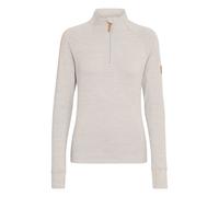Longpullover NORTH BEND "Sweatshirt NBKabea W", Damen, Gr. 40, grau (light grau melange), Obermaterial: 92% Polyester PES. 8% Elasthan EL., Shirts Longpullover (22811704-40) light grau melange