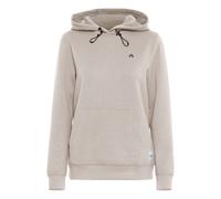 Longpullover NORTH BEND "Sweatshirt NBTamina", Damen, Gr. 36, beige (dove), Obermaterial: 78% Polyester PES. 17% Viskose CV. 5% Elasthan EL., Sweatshirts Longpullover (92867468-36) dove