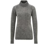 Longpullover OXMO "Pullover OXEstella", Damen, Gr. S, grau (pewter), Obermaterial: 100% Polyester PES., Pullover Longpullover (17786540-S) pewter
