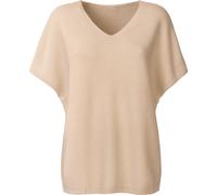 Pullunder HEINE "Pullunder", Damen, Gr. 46, beige (elfenbein), 100% Polyacryl, unifarben, Pullover Pullunder (14258107-46) elfenbein