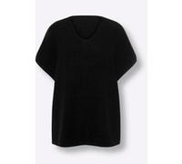 Pullunder HEINE "Pullunder", Damen, Gr. 40, schwarz, 100% Polyacryl, unifarben, Pullover Pullunder (99748206-40) schwarz