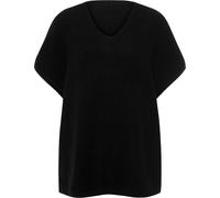 Pullunder HEINE "Pullunder", Damen, Gr. 42, schwarz, 100% Polyacryl, unifarben, Pullover Pullunder (99748206-42) schwarz