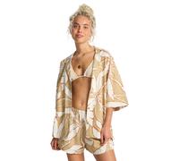 Longshirt BILLABONG "Beach Side", Damen, Gr. XL, stone, Obermaterial: 60% Walkfrottier, 40% Viskose;, Shirts Longshirt (82358028-XL) stone
