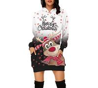 Longshirt Damen Langarm Shirt Vintage Langarmshirt Rundhals Pullovers Basic Oberteile Tops Lässiges Mode Longbluse Jumper Lockere Sweatshirt Neuheit Druck Blusenshirt für Herbst Winter