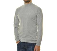 Longshirt RAGMAN, Herren, Gr. 102, grau (grau, melange), Baumwolle, ohne Ausschnitt, Shirts Longshirt (60502317-L) grau, melange