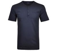 Longshirt RAGMAN, Herren, Gr. 106, blau (marineblau), Baumwolle, regular fit, Rundhals, Shirts Longshirt (48947818-XL) marineblau
