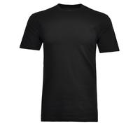 RAGMAN T-Shirt Herren Kurzarm Rundhals Baumwolle schwarz, 6XT = 6XL