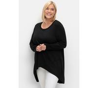 Langarmshirt schwarz 44/46