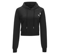 Longshirt YEAZ "Long Shirt MOOD", Damen, Gr. XS, schwarz, Obermaterial: 78% Polyester PES. 22% Elasthan EL., Sweatshirts Longshirt (38939121-XS) schwarz