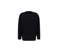 Longsleeve ALPHA INDUSTRIES "Alpha Essentials RL LS", Herren, Gr. XL, schwarz, Obermaterial: 100% Baumwolle, Shirts (96238845-XL) schwarz