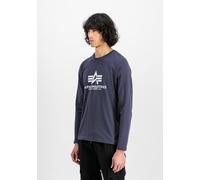 Alpha Industries Basic T - LS Longsleeve für Herren Navy