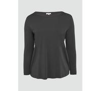 Longsleeve aus Baumwollmix 46 grau 2163330.9826.46