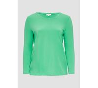 Longsleeve aus Baumwollstretch 44 grün 2163453.7326.44