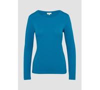 Longsleeve aus Baumwollstretch 46 Blau 2156416.6469.46
