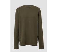 Longsleeve aus Strukturware XXL Grün 2167830.7934.XXL