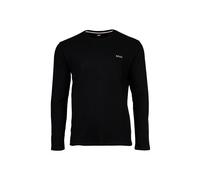 Longsleeve BOSS "Longsleeve Waffle Longsleeve 1er Pack", Herren, Gr. M, schwarz, Obermaterial: 60% Baumwolle CO. 40% Polyester PES., Shirts (12184567-M) schwarz