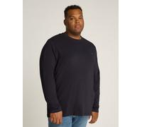 Longsleeve "BT-STRETCH SLIM FIT TEE-B mit Rundhals und Logo", Herren, Gr. XXL, blau (desert sky), Single Jersey, Obermaterial: 95% Baumwolle, 4% Elasthan, 1% sonstige Fasern, TOMMY HILFIGER BIG & TALL