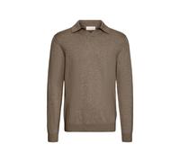 Longsleeve CASUAL FRIDAY "Strickpullover CFBells", Herren, Gr. XL, braun (major braun melange), Obermaterial: 50% Baumwolle CO. 50% Lyocell CLY., Shirts (77122066-XL) major braun melange