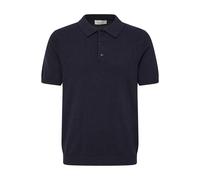Longsleeve CASUAL FRIDAY "Strickpullover CFBells", Jungen, Gr. M, blau (schwarz navy), Obermaterial: 50% Baumwolle CO. 50% Lyocell CLY., Shirts (68349558-M) schwarz navy