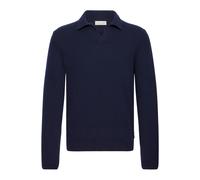 Longsleeve CASUAL FRIDAY "Strickpullover CFKarl", Herren, Gr. 3XL, blau (navy blazer), Obermaterial: 80% Wolle mw. 20% Polyamid PA., Pullover (45845030-XXXL) navy blazer