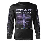 Longsleeve Fear Factory Demanufacture Classic offiziell Männer T-Shirt Herren (Small)