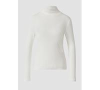 Longsleeve im Slim Fit mit Rollkragen 44 creme 2170936.0210.44