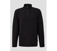Longsleeve in Rippstruktur S schwarz 2174446.9999.S