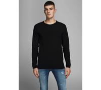 JACK & JONES Male Langarm-T-Shirt Einfarbig Langarm-T-Shirt