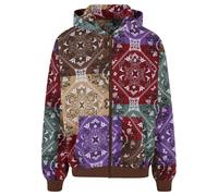 Longsleeve KARL KANI "Karl Kani Herren", Herren, Gr. S, dunkelrot, multicolor, 80% Baumwolle, 20% Polyester, mehrfarbig, oversize, ohne Ausschnitt, Shirts Longsleeve (39487004-S)