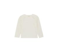 Longsleeve MINYMO "Longsleeve MIT-shirt LS Jaquard", Mädchen, Gr. 116, beige (eggnog), Obermaterial: 95% Baumwolle CO. 5% Elasthan EL., Blusen (66447460-116) eggnog