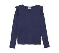 Minymo T-shirt LS Rib dark navy (778) 110