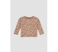 Longsleeve mit floralem All-over-Print 50/56 rot 2154022.38A2.50_56