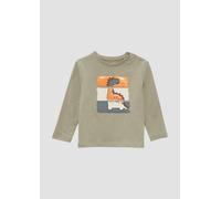 Longsleeve mit gummiertem Print 62 Grün 2153474.7805.62