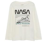 Longsleeve mit NASA®-Print 92/98 creme 2156651.0210.92_98