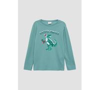 Longsleeve mit Pailletten-Weihnachtsmotiv 140 Blau 2156655.6342.140